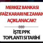 Merkez Bankası Faiz Oranı Karar Tarihi: Kasım 2024 | Merkez Bankası’nın faiz kararı ne zaman açıklanacak? Faiz kararı ne olacak? Faiz indirimi olacak mı? Piyasalarda tüm gözler PPK toplantısında!