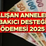 2025 Çalışan Anneler İçin Destek Ödemesi || Çalışan annelere destek ne kadar, kaç ay verilecek, bundan kim yararlanacak?