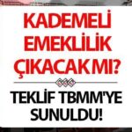 Kademeli Emeklilik Tablo 2025 Son Dakika Açıklama (Türk Ulusal Meclisi’nde sunulmuştur) 6 Mart || Kademeli geri çekilme ne zaman ortaya çıkacak, gelecek, koşullar nelerdir? 2000-2008 yılları arasında sigortalı için kademeli (erken) bir emeklilik olacak mı?