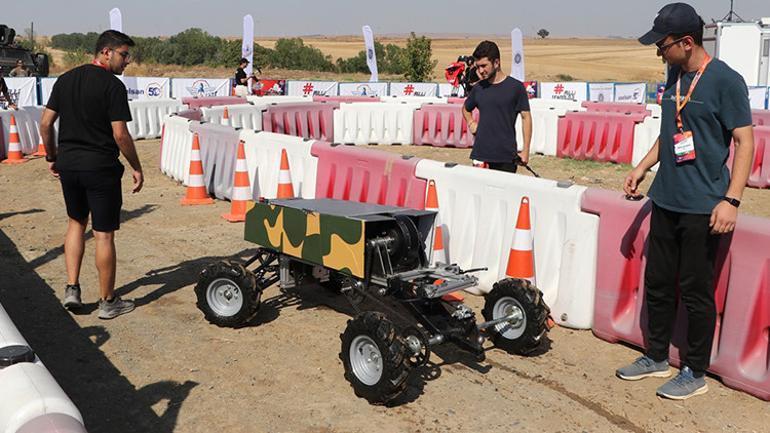 Teknofest pilotu olmayan karasal araçların yarışmasında geri sayım