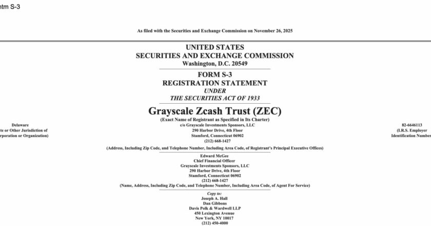 Grayscale ZEC ETF Teklifi, ZCash İçin Özgürlüğün Sonunu Mu Getiriyor?