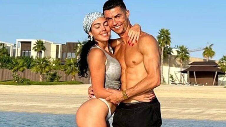 Cristiano Ronaldo ve Georgina Rodriguez’in düğününden kareler! Gelinlik ve damatlık yok